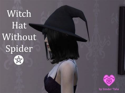 Pin by Koleprice on My CC | Black witch hat, Witch hat, Sims 4