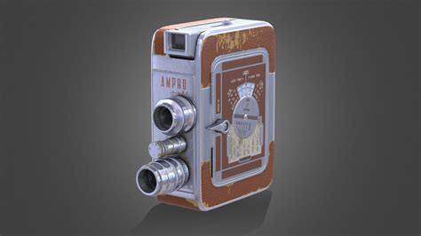 Antique Movie Camera - Download Free 3D model by Janis Zeps (@Zeps3D) [e3bfab7] - Sketchfab