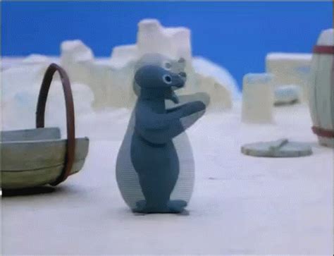 Pingu Seal GIF - Pingu Seal Cartoon - Discover & Share GIFs