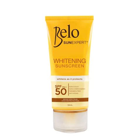 Belo SunExpert Whitening Sunscreen SPF50 50mL – My Care Kits