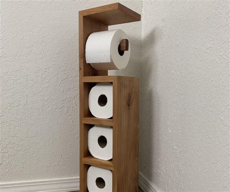 Scrap Wood Toilet Paper Holder! : 18 Steps (with Pictures) - Instructables