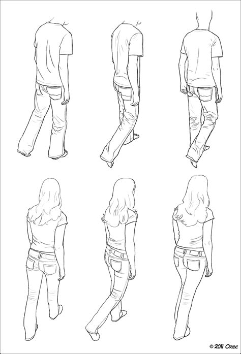 Walking Drawing at GetDrawings | Free download