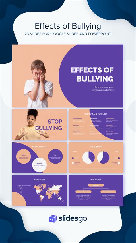 Bullying Google Slides Theme and PowerPoint Template