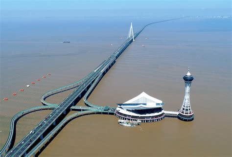 Hangzhou Bay Bridge | Bay bridge, Cable stayed bridge, Chesapeake bay ...