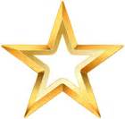 Gold Star PNG Transparent Clip Art Image | Gallery Yopriceville - High-Quality Free Images and ...