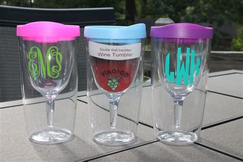 Personalized Vino 2 Go Insulated Wine Tumbler Set of by DesignsEM