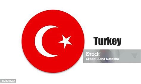 Turkey Flag Asian Countries Flags Stock Illustration - Download Image Now - Asia, Campaign ...