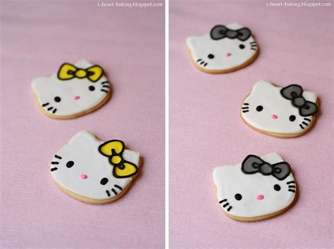 i heart baking!: hello kitty cookies