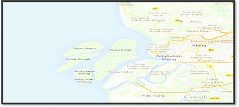 A map of Klang, Selangor, Malaysia | Download Scientific Diagram