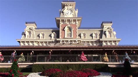 The Last Ever Magic Kingdom Welcome Show from the Train Station - Walt ...