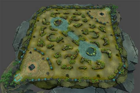 The different MOBA maps : vainglorygame