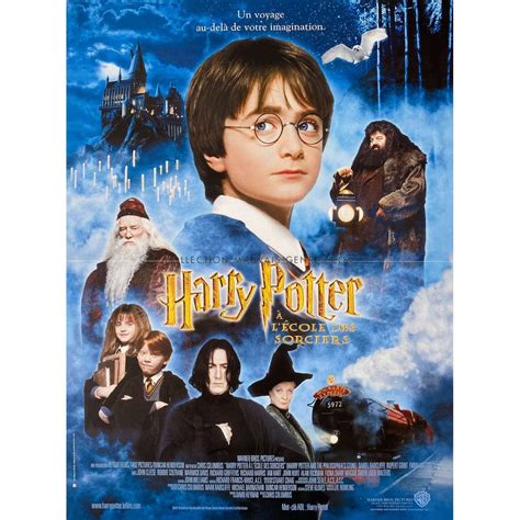 HARRY POTTER AND THE SORCERER'S STONE French Movie Poster - 15x21 in. - 2001 1st