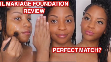 IL MAKIAGE FOUNDATION REVIEW - YouTube