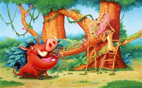 Timon and Pumbaa Wallpapers - Top Free Timon and Pumbaa Backgrounds - WallpaperAccess