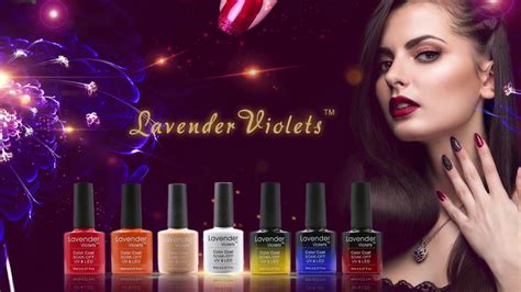 Lavender Violets® Gel Polish - YouTube