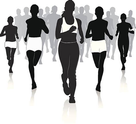 50+ Womens Track Team Stock Illustrations, Royalty-Free Vector Graphics ...