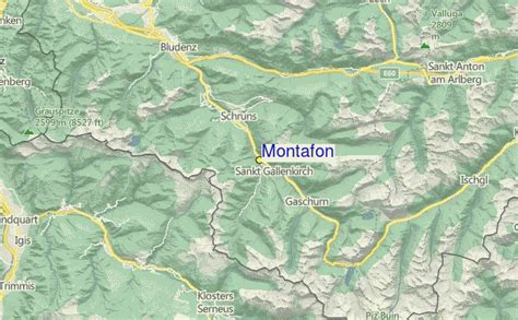 Montafon Ski Resort Guide, Location Map & Montafon ski holiday accommodation