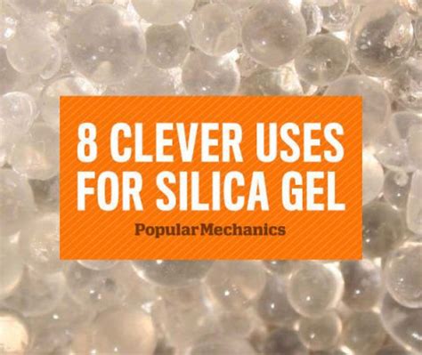 Clever Uses for Silica Gel | Silica gel, Silica gel uses, Silica