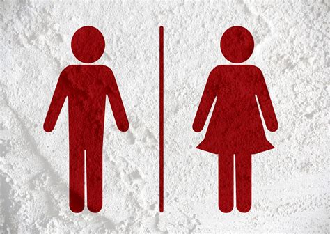 Restroom Icon And Pictogram Man Woman Free Stock Photo - Public Domain Pictures