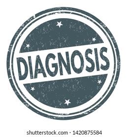 Diagnosis Sign Stamp On White Background Stock Vector (Royalty Free) 1420875584 | Shutterstock