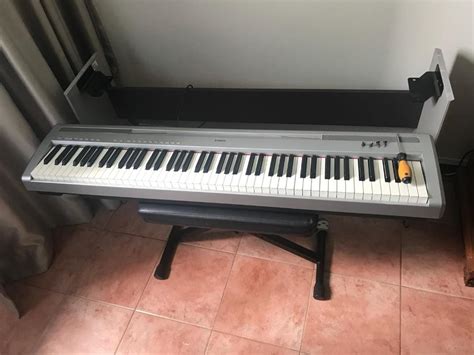 Yamaha P-85 digital piano keyboard 88 keys, very slim, portable, can dismantle, comes with very ...