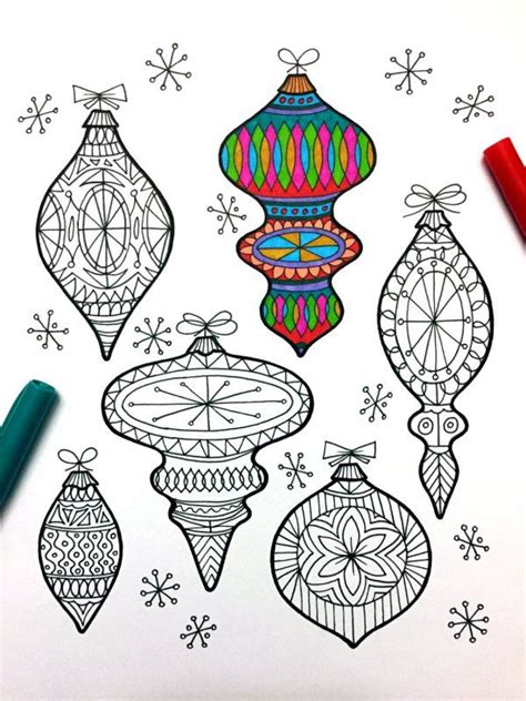 Christmas Zentangles! 15+ Printable Coloring Pages for the Holidays! | Christmas coloring pages ...