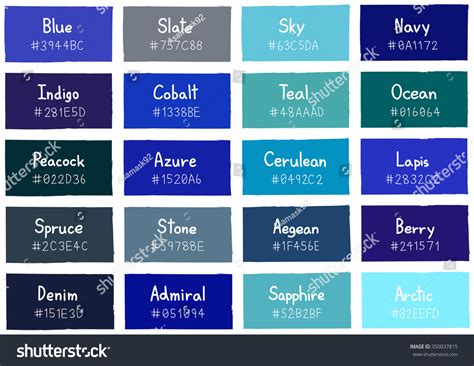 Blue Tone Color Shade Background Code Stock Vector (Royalty Free ...