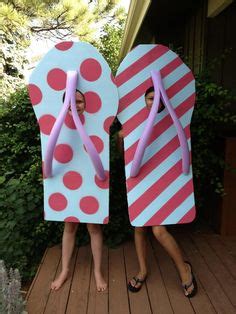 Made these flip flop costumes for 4th of July beach themed parade- foam ...