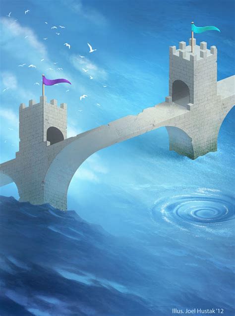 Impossible Bridge by Joel Hustak : r/ImaginaryMindscapes