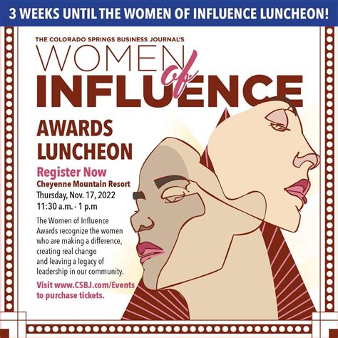 Women of Influence Awards Luncheon 2023 - default | Colorado Springs ...