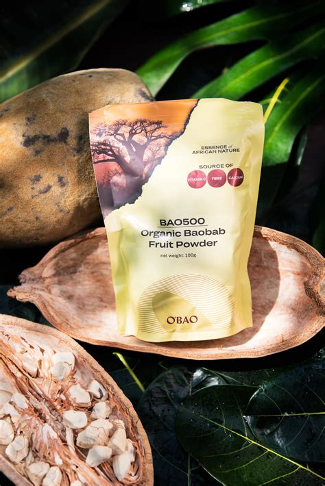 Organic Baobab Fruit Powder - OBAO - Natural Skincare