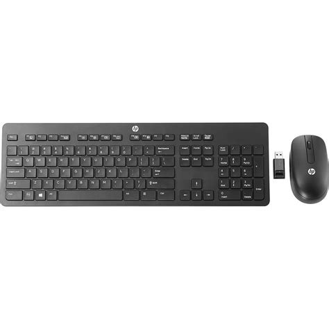 Hewlett Packard Slim Wireless Keyboard and Mouse, ENG (T6L04AA#ABB)