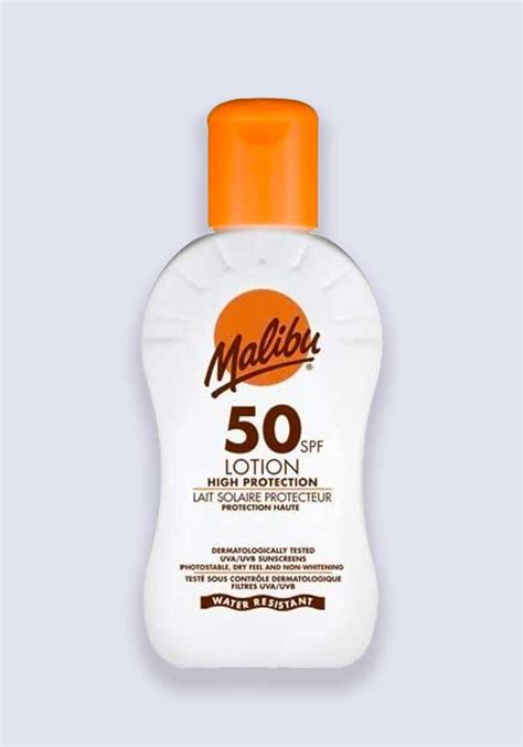 Malibu Sun Lotion SPF 50 100ml – The Suncare Shop