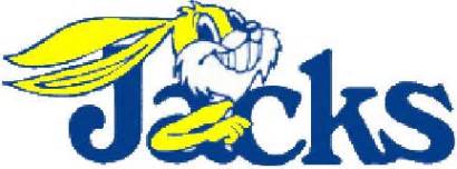 South Dakota State Jackrabbits Primary Logo (1999) - Yellow Jackrabbit ...