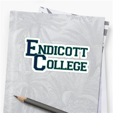 "Endicott College" Sticker by caro111111 | Redbubble