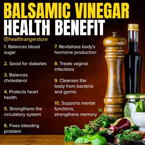 Balsamic Vinegar Health Benefits | Vinegar health benefits, Health ...