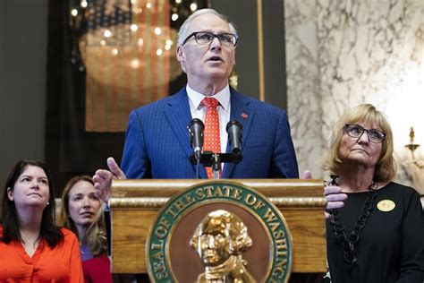 Governor Jay Inslee of Washington state tapping out after current term ...