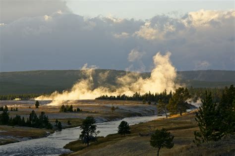 Firehole River in Yellowstone National Park - Parkcation