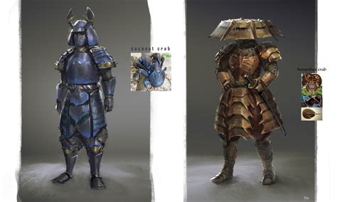 ArtStation - crab samurai