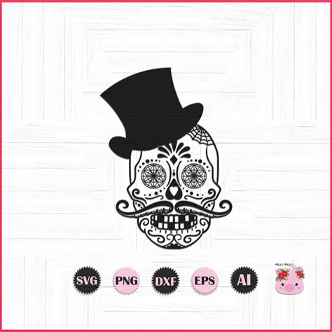 Sugar Skull SVG Sugar Skull PNG Sugar Skull Bundle Sugar - Etsy