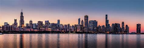 Chicago Skyline from Adler Planetarium Photograph by Joseph Metzler ...