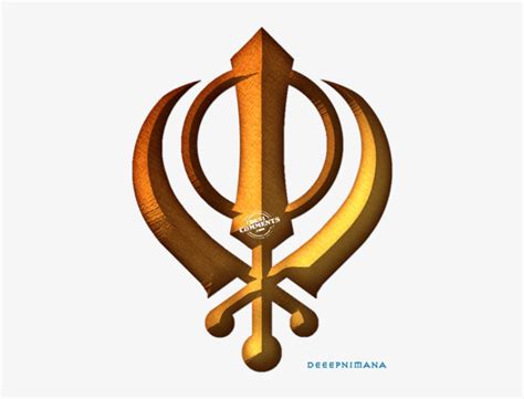 Khanda Transparent - Sikh Symbol Png - 450x600 PNG Download - PNGkit