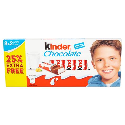 KINDER CHOCOLATE SMALL BARS CHRISTMAS 125G – UK Emporium Johannesburg