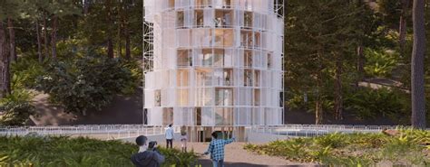 The Fire Prevention Skyscraper brings sustainable housing to areas affected by forest fires