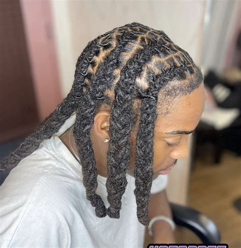 Pin by Jasmine on Men locs | Dreadlock hairstyles for men, Dreadlock ...