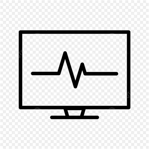 Ecg Clipart PNG Images, Vector Ecg Icon, Ecg, Ecg Monitor, Heart Beat PNG Image For Free Download