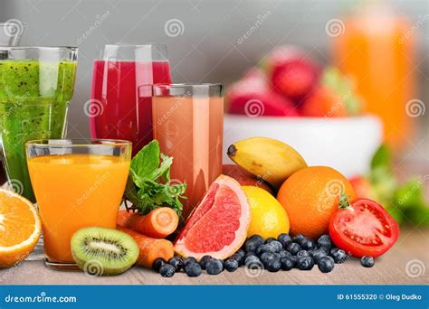 Fruit Drinks Stock Photo | CartoonDealer.com #61555320