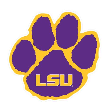 LSU | LSU 3" Paw Logo Decal | Alumni Hall