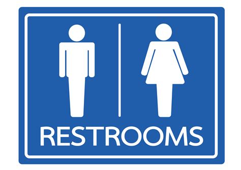 Restroom Symbol Male and Female Icon 645659 Vector Art at Vecteezy