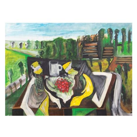 Still Life on a Veranda by Federico Aguilar Alcuaz on artnet